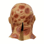 Halloween Festival Party Latex Burn Maschera per il viso Scheletro Maschera spaventata Copricapo, Burn Face Mask Skeleton