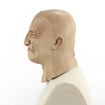 Copricapo con maschera spaventata dal boss del mondo sotterraneo in lattice, festa di Halloween, Underworld Boss
