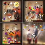 Decorazioni di Halloween Adesivi elettrostatici in vetro fai-da-te personalizzati in PVC, consegna in stile casuale