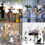 Decorazioni di Halloween Adesivi elettrostatici in vetro fai-da-te personalizzati in PVC, consegna in stile casuale