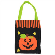 Borsa quadrata per bambini, decorazione creativa di Halloween, cartone animato, caramelle, consegna in stile casuale, Cartoon Candy Tote
