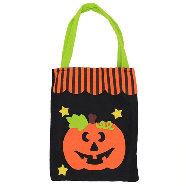 Borsa quadrata per bambini, decorazione creativa di Halloween, cartone animato, caramelle, consegna in stile casuale, Cartoon Candy Tote