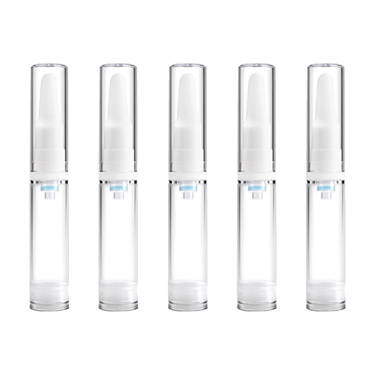 Contenitori per bottiglie con pompa 10 ml trasparenti 5 pezzi