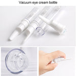 Contenitori per bottiglie con pompa in plastica ricaricabili portatili vuoti trasparenti da 5 pezzi, 15 ml, 15ml