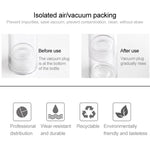 Contenitori per bottiglie con pompa in plastica ricaricabili portatili vuoti trasparenti da 5 pezzi, 15 ml, 15ml