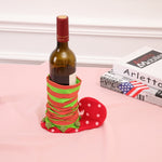 Borsa per caramelle con motivo a pois decorazione Natale 35x20cm
