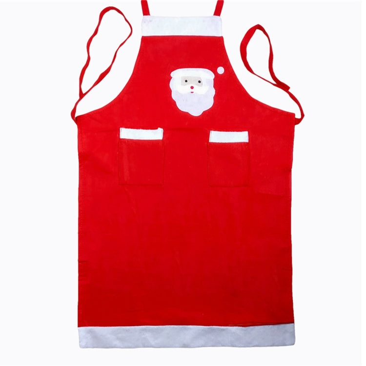 Grembiule natalizio con motivo Babbo Natale, Apron