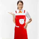 Grembiule natalizio con motivo Babbo Natale, Apron