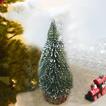 Albero di Natale artificiale da tavolo con decorazioni natalizie da 20 cm, 20 x 9cm