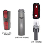 Kit testina aspirazione antistatica pieghevole 3 in 1 per Dyson V