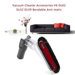 Testa aspirazione antistatica pieghevole per Dyson V6