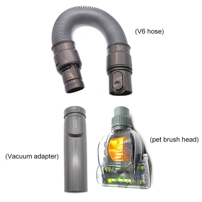 XD993 3 in 1 Portable Anti-mite Suction Head Kit D920 D928 D923 for Dyson V6 Vacuum Cleaner, XD993