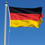 Bandiera della Germania in materiale poliestere, dimensioni: 150 * 90 cm, Germany Flag