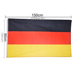 Bandiera della Germania in materiale poliestere, dimensioni: 150 * 90 cm, Germany Flag