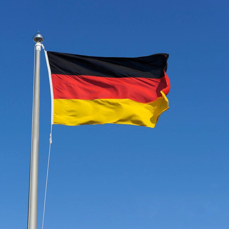 Bandiera della Germania in materiale poliestere, dimensioni: 150 * 90 cm, Germany Flag