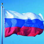 Bandiera russa in materiale poliestere, dimensioni: 150 * 90 cm, Russian Flag