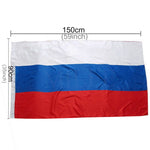 Bandiera russa in materiale poliestere, dimensioni: 150 * 90 cm, Russian Flag