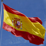 Materiale poliestere Bandiera Spagna, dimensioni: 150 * 90 cm, Spain Flag