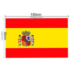 Materiale poliestere Bandiera Spagna, dimensioni: 150 * 90 cm, Spain Flag
