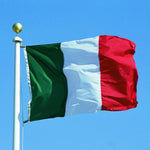 Materiale in poliestere, bandiera nazionale italiana, dimensioni: 150 x 90 cm, The Italian National Flag