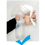 REAL BUBEE Prodotti per la maternità PP Tiralatte manuale per allattamento al seno per la mamma, Manual Breast Pump