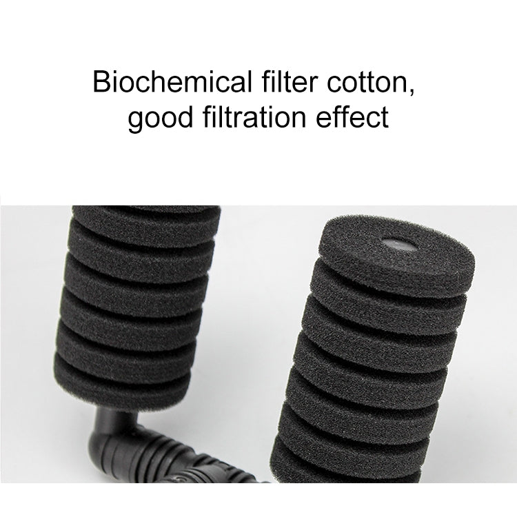 Filtro in cotone biochimico per acquario a doppia testa
