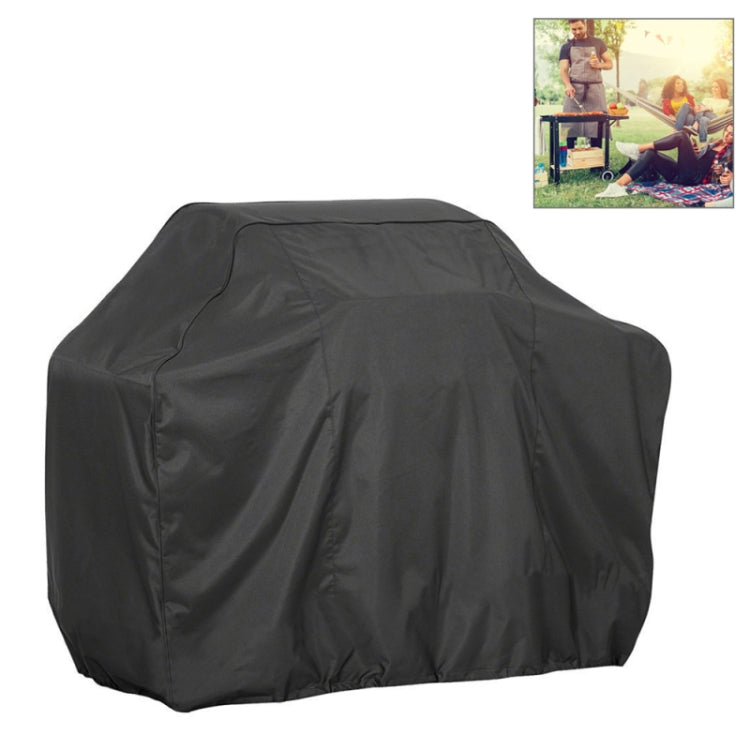 Borsa protettiva quadrata per barbecue in tessuto Oxford 210D antipolvere impermeabile per esterni Anti-UV Copertura per griglia per barbecue a carbone, Dimensioni: 190x70x117 cm, Size: 190x70x117cm