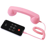 Ricevitore per telefono cellulare retrò anti-radiazioni con microfono e connettore Type-C, Type-C