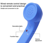 Ricevitore per telefono cellulare retrò anti-radiazioni con microfono e connettore Type-C, Type-C