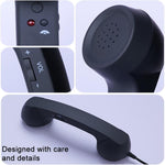 Ricevitore per telefono cellulare retrò anti-radiazioni con microfono e connettore Type-C, Type-C