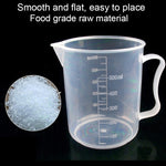 Boccetta in plastica PP a sezione sottile da 500 ml, misurino digitale, scala cilindrica, misura strumenti da laboratorio in vetro, 500ml Measuring Cup