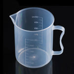 Boccetta in plastica PP da 500 ml, misurino digitale, scala cilindrica, misura strumenti da laboratorio in vetro, 500ml