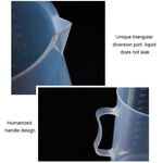 Boccetta in plastica PP da 500 ml, misurino digitale, scala cilindrica, misura strumenti da laboratorio in vetro, 500ml