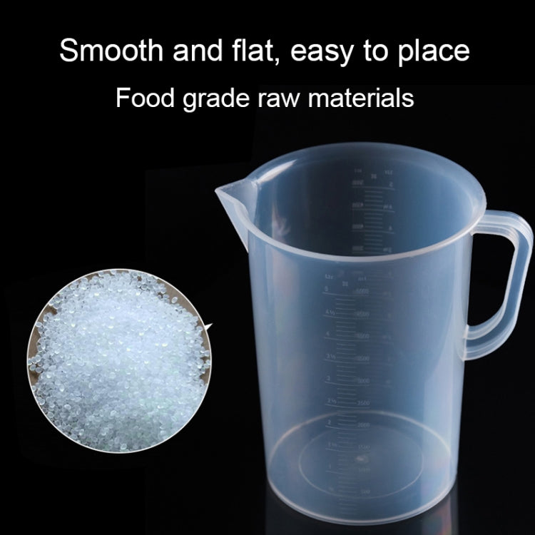 Boccetta in plastica PP per uso alimentare da 5000 ml Misurino digitale Scala cilindrica Misura strumenti da laboratorio in vetro, 5000ml