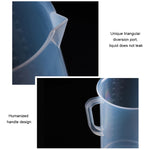 Boccetta in plastica PP per uso alimentare da 5000 ml Misurino digitale Scala cilindrica Misura strumenti da laboratorio in vetro, 5000ml