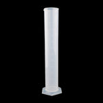 Cilindro graduato con beccuccio in plastica PP da 1000 ml con base esagonale, 1000ml