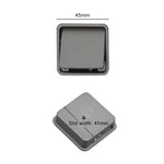 Maniglia per guardaroba semplice con fessura, maniglia invisibile per cassetto incassato nascosto, foro singolo, Single Hole