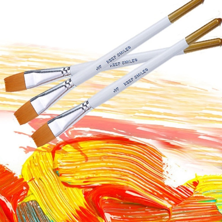 6 in 1 set di pennelli per pittura a olio per artisti, capelli in nylon, manico in legno, acrilico, acquerello, punta a punta, penna da disegno, Pointed Tip Drawing Pen