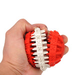 Palline giocattolo per cani per animali domestici Pulizia dei denti Giocattoli da masticare Palline di gomma morbida non tossica, di piccole dimensioni, Small Size (Orange), Small Size (Blue), Small Size (Red), Small Size (Baby Blue)
