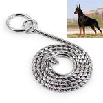 Collare a catena in metallo per cani 35 cm
