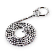 Collari per animali domestici con catena P da 35 cm. Tracolla per animali domestici. Collare per cani. Catena a serpente. Catena per cani. Collare per cani a catena in metallo solido, 35cm x 2mm