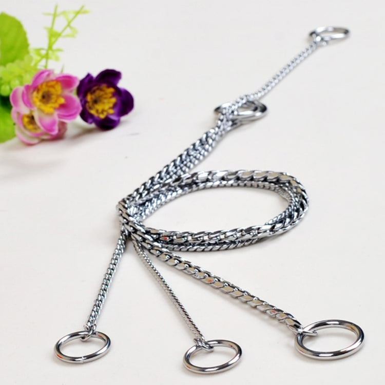 Collare per cani con catena 50 cm x 4 mm