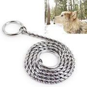 Collari per animali domestici con catena P da 55 cm. Collare per cani con catena per cani, 55cm
