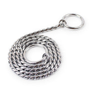 Collari per animali domestici con catena P da 55 cm. Collare per cani con catena per cani, 55cm