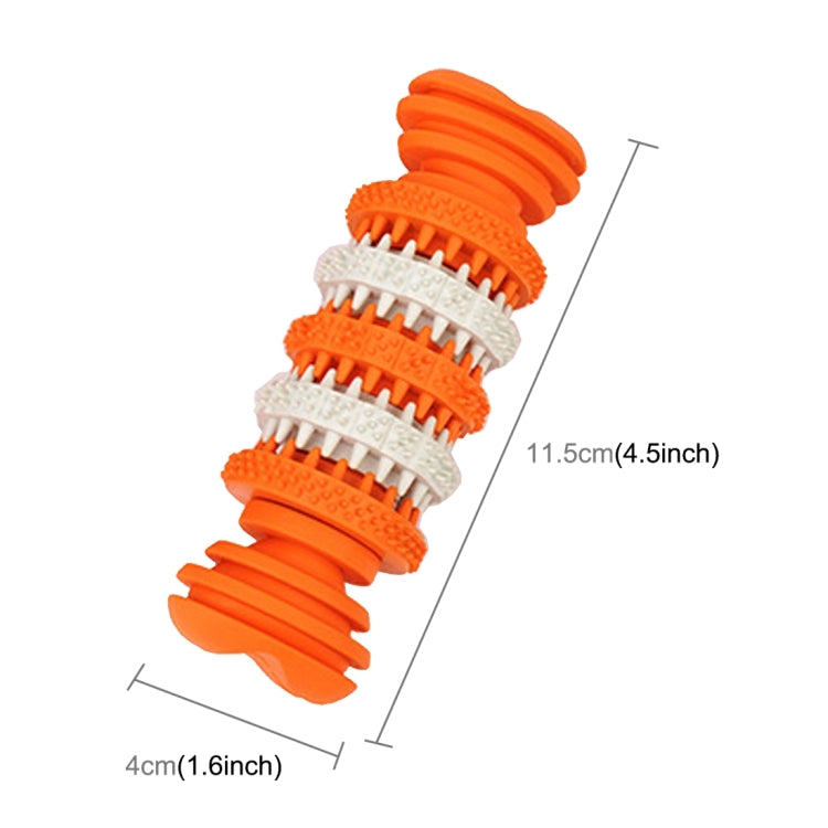 Giocattolo per cani per animali domestici Pulizia dei denti Giocattoli da masticare in gomma morbida non tossica, misura piccola, lunghezza: 12 cm, 12cm Orange, 12cm Blue, 12cm Red, 12cm Baby Blue