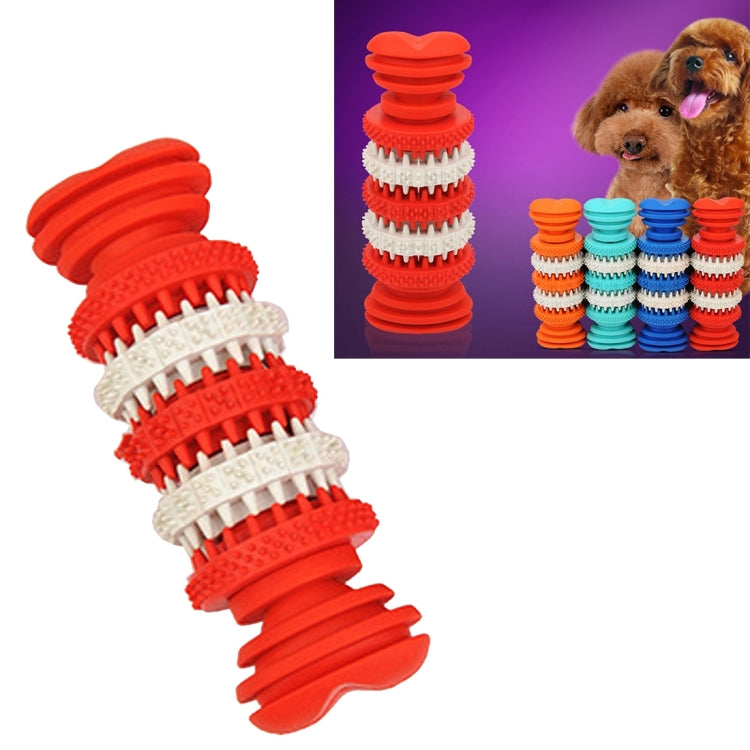 Giocattolo per cani per animali domestici Pulizia dei denti Giocattoli da masticare in gomma morbida non tossica, misura piccola, lunghezza: 12 cm, 12cm Orange, 12cm Blue, 12cm Red, 12cm Baby Blue