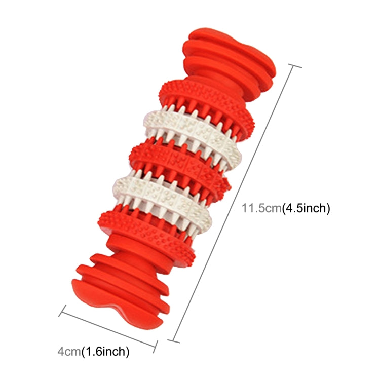 Giocattolo per cani per animali domestici Pulizia dei denti Giocattoli da masticare in gomma morbida non tossica, misura piccola, lunghezza: 12 cm, 12cm Orange, 12cm Blue, 12cm Red, 12cm Baby Blue