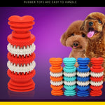 Giocattolo per cani per animali domestici Pulizia dei denti Giocattoli da masticare in gomma morbida non tossica, misura piccola, lunghezza: 12 cm, 12cm Orange, 12cm Blue, 12cm Red, 12cm Baby Blue