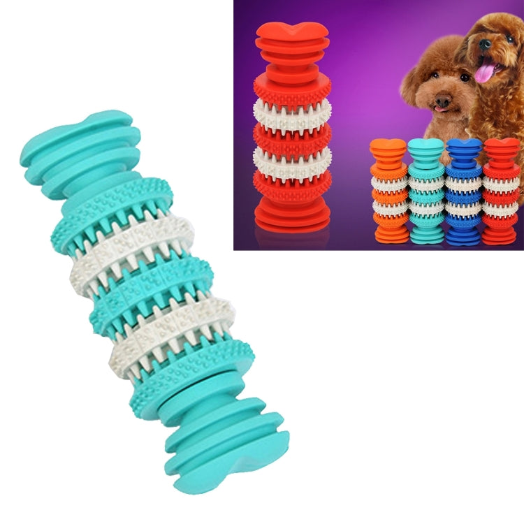 Giocattolo per cani per animali domestici Pulizia dei denti Giocattoli da masticare in gomma morbida non tossica, misura piccola, lunghezza: 12 cm, 12cm Orange, 12cm Blue, 12cm Red, 12cm Baby Blue