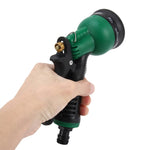 Pistola ad acqua da giardino a 8 funzioni Pistola a spruzzo multifunzionale Pistola a spruzzo da giardinaggio Pistole per irrigazione, 8 Function